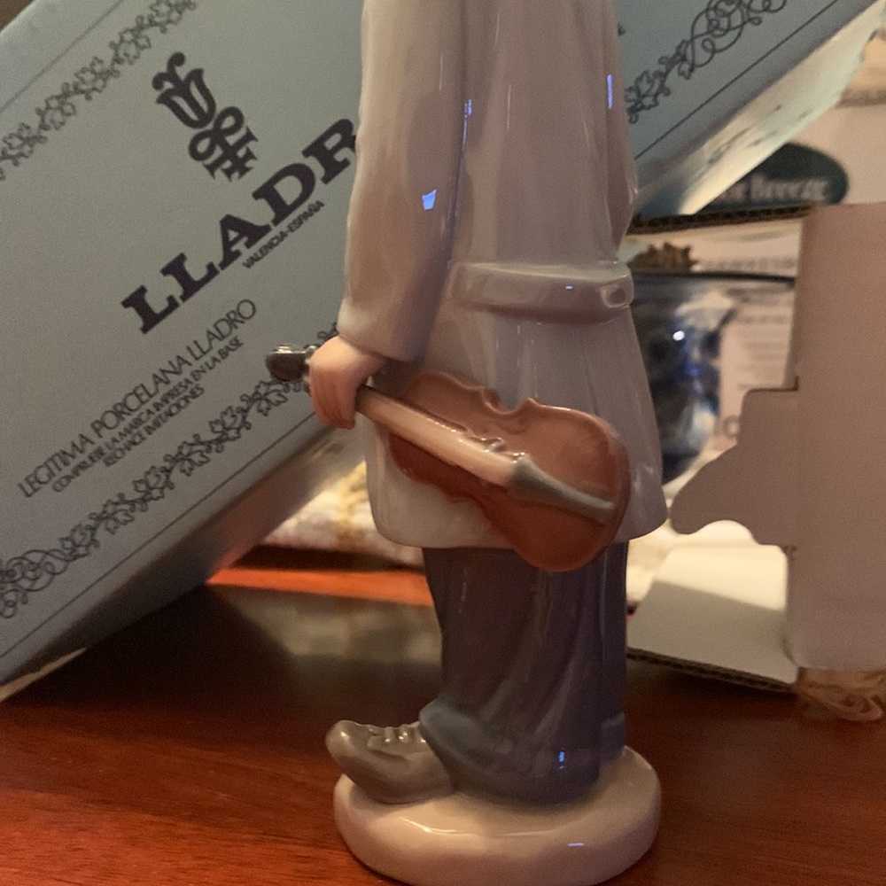 Lladro Payasito Violin Circus Sam - Picture 6 of 8